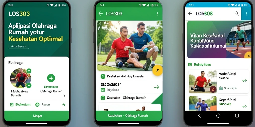 Tampilan antarmuka pengguna LOS303 yang ramah dan fungsional.