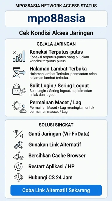 Tampilan link alternatif mpo88asia