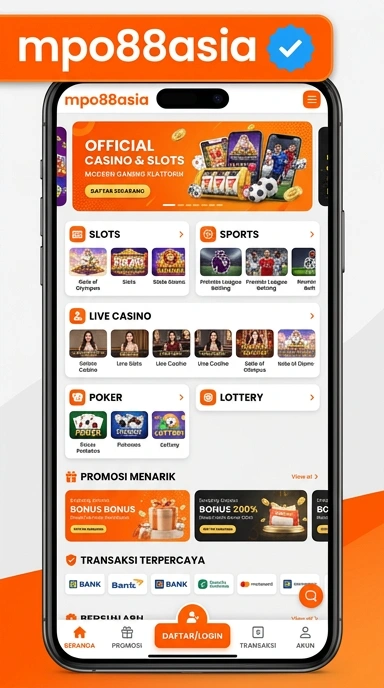 Tampilan kanal resmi mpo88asia