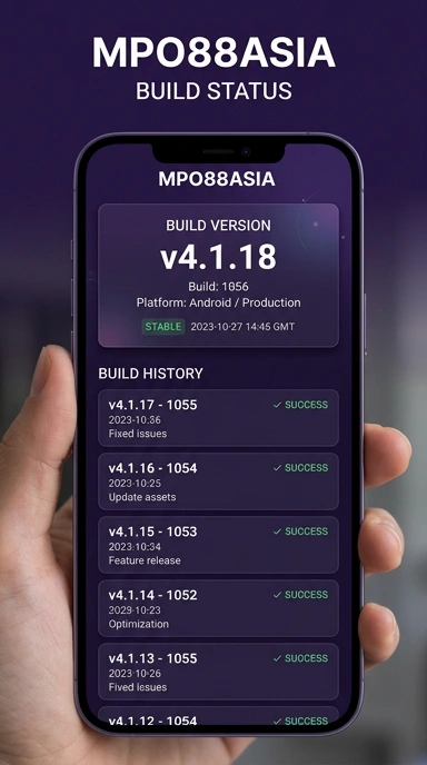 Tampilan riwayat versi mpo88asia